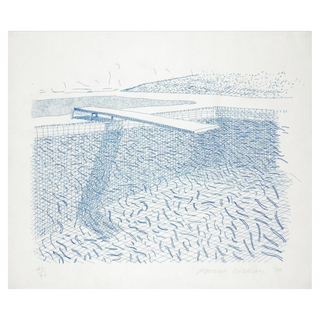Water Made of Lines (T.210) by David Hockney, 1978 – Prints artwork