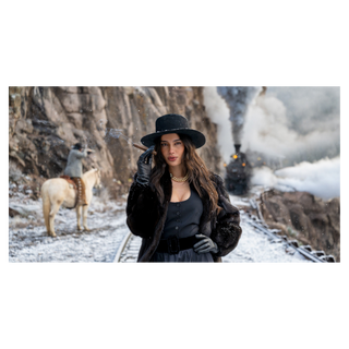 The Girl with the Cigar (Colour) by David Yarrow, 2026 – Photography artwork