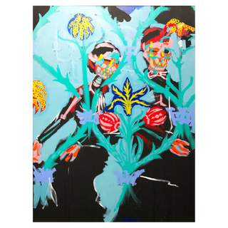 Flowers in the Attic by Bradley Theodore, 2016 – Painting artwork
