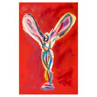 Skull of Ecstasy (Red) by Bradley Theodore, 2017 – Works on Paper artwork