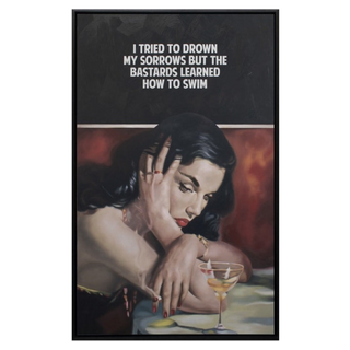 I Tried to Drown My Sorrows by The Connor Brothers, 2020 – Painting artwork