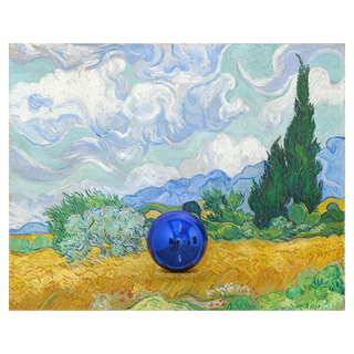 Gazing Ball (van Gogh Wheatfield with Cypresses) by Jeff Koons, 2018 – Prints artwork