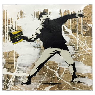 Banksy Thrower by Mr Brainwash, 2017 – Prints artwork