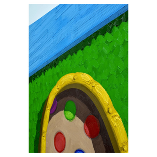 Port Hole by Brent Estabrook, 2019 – Painting artwork