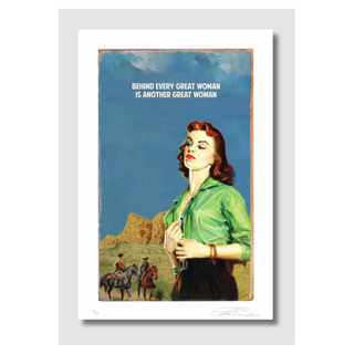 Behind Every Great Woman by The Connor Brothers, 2025 – Painting artwork