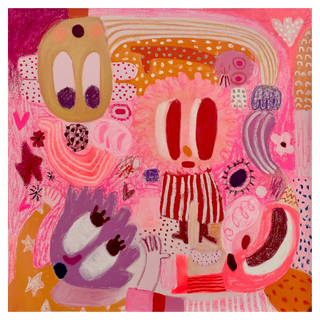 We Forgot Why We Came by Fanny Brodar, 2025 – Painting artwork