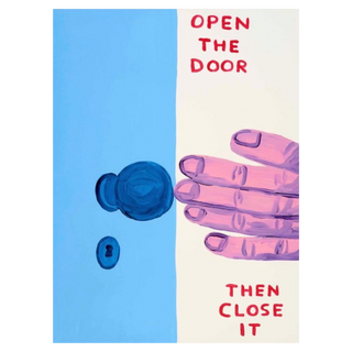 Open the Door by David Shrigley, 2020 – Works on Paper artwork