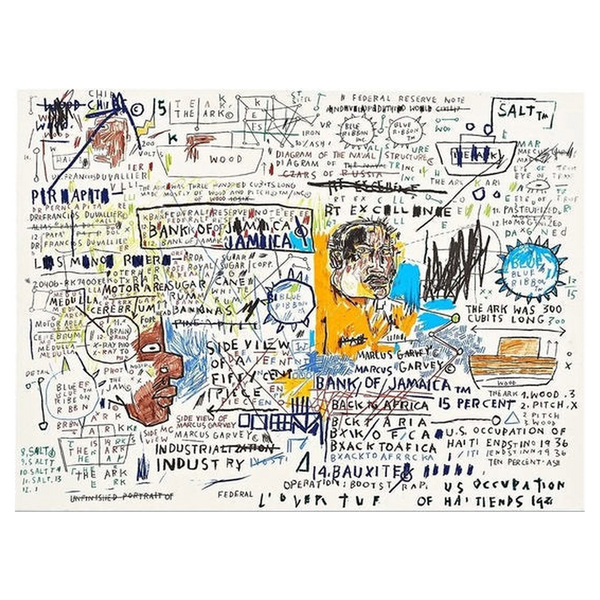 50 Cent Piece by Jean-Michel Basquiat (1982/2019) | Contemporary