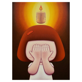 Shape of the Heart – Light by Jo Gyuhun, 2025 – Painting artwork