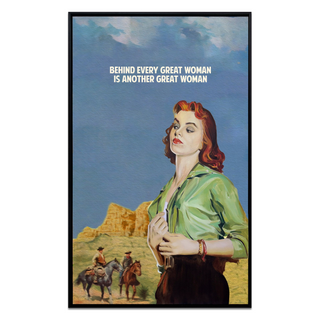 Behind Every Great Woman by The Connor Brothers, 2025 – Painting artwork