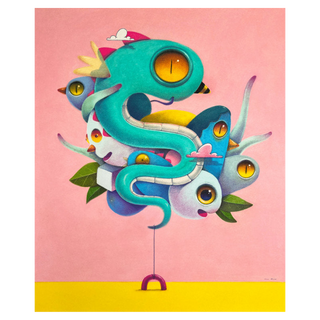 Dragon by Oscar Llorens, 2024 – Works on Paper artwork