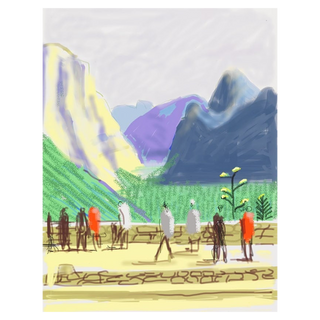 Untitled No. 15 from "The Yosemite Suite" by David Hockney, 2010 – Prints artwork