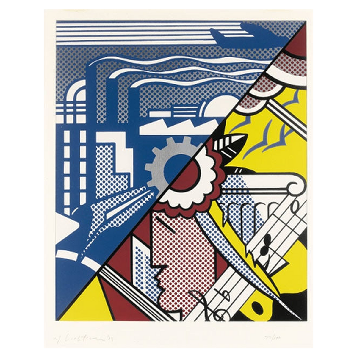 Industry and the Art (II) by Roy Lichtenstein (1969