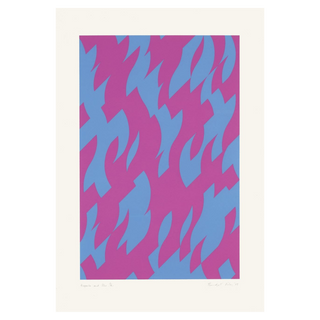 Magenta and Blue by Bridget Riley, 2002 – Prints artwork