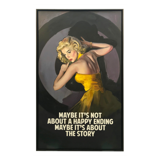 Maybe It's Not About A Happy Ending by The Connor Brothers, 2018 – Painting artwork