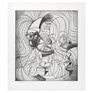 The Insane Clown by George Condo, 2019 – Prints artwork