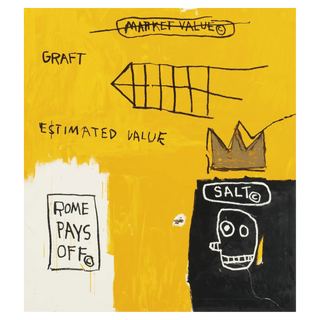 Rome Pays Off by Jean-Michel Basquiat, 2004 – Prints artwork