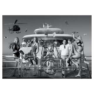 Get The Fxxx Off My Boat by David Yarrow, 2021 – Photography artwork