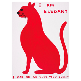 I Am Elegant by David Shrigley, 2021 – Prints artwork