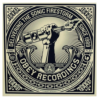 50 Shades of Black – Sonic Firestorm by Shepard Fairey, 2014 – Prints artwork