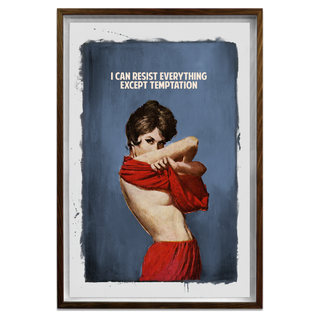 I Can Resist Everything Except Temptation by The Connor Brothers, 2020 – Prints artwork