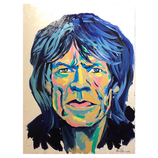Mick Jagger by Bradley Theodore, 2016/17 – Painting artwork
