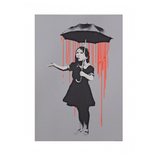 Nola (Orange) (Signed) by Banksy, 2008 – Prints artwork
