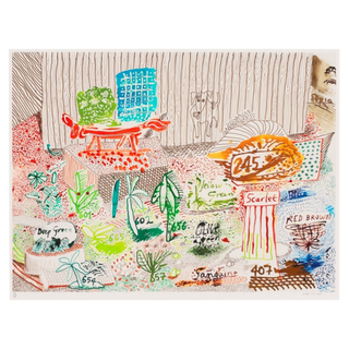 Ink Test by David Hockney, 2019 – Prints artwork