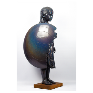 Shield Black Prismatic by Schoony, 2021 – Sculpture & Objects artwork
