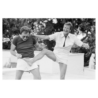 Peter Sellers and Roger Moore, Beverly Hills by Terry O'Neill, 1970s – Photography artwork