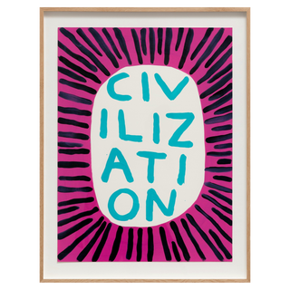 Civilization by David Shrigley, 2018 – Works on Paper artwork