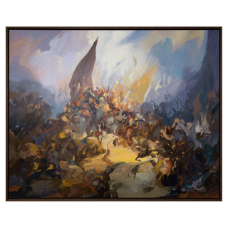 Passage of Time by Dairo Vargas, 2025 – Painting artwork
