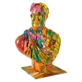 Bust of Frank by Damien Hirst, Executed in 2007-10 – Painting artwork