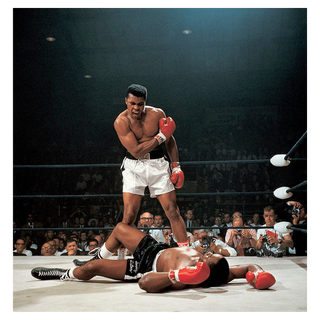 Muhammad Ali vs. Sonny Liston by Neil Leifer, 1965 – Photography artwork