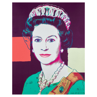 Queen Elizabeth II of The United Kingdom (F. & S. II.335) by Andy Warhol, 1985 – Photography artwork