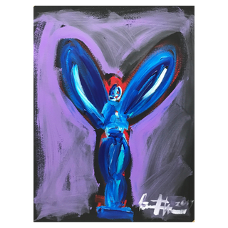 Skull of Ecstasy Violet by Bradley Theodore, 2017 – Works on Paper artwork