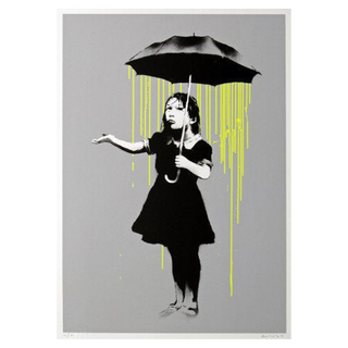 Nola (Yellow) - Signed by Banksy, 2008 – Prints artwork