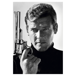 Roger Moore as James Bond by Terry O'Neill, 1970 – Photography artwork