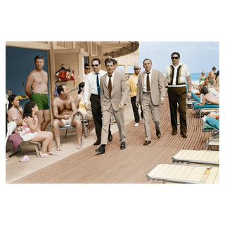 Frank Sinatra, Miami Boardwalk (Colour) by Terry O'Neill, 1968 – Photography artwork