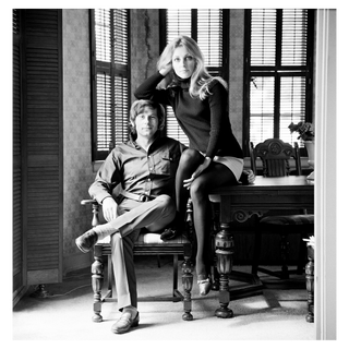 Roman Polanski and Sharon Tate by Terry O'Neill, 1968 – Photography artwork