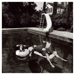 Peter Cook and Dudley Moore, Beverly Hills by Terry O'Neill, 1975 – Photography artwork