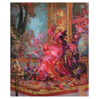 Held in Satin Air by Dairo Vargas, 2026 – Painting artwork