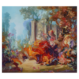 The Noble Folly by Dairo Vargas, 2026 – Painting artwork