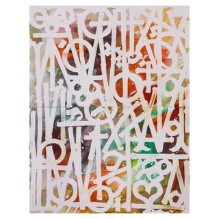 Blooming Series #1 by RETNA, 2025 – Painting artwork