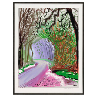 The Arrival of Spring in Woldgate, East Yorkshire, 1 January 2011 by David Hockney – Prints artwork