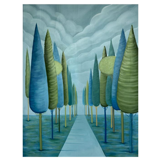 Follow by Mina Alikhani, 2026 – Painting artwork