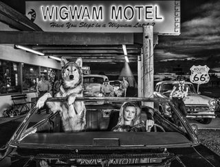 David Yarrow, Route 66, 2022 contemporary Print by the British Artist.