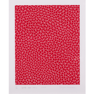 Yayoi Kusama, Infinity Nets (WR), 2004 contemporary Print by the Japanese Artist.
