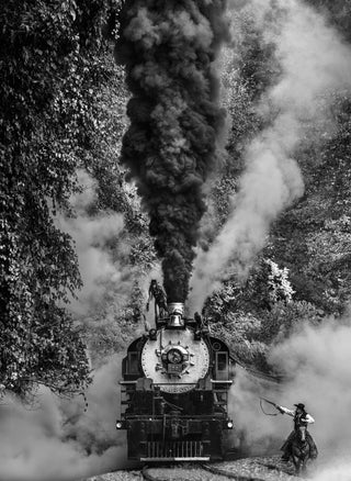 David Yarrow, The Fall, 2025 contemporary Print by the British Artist.