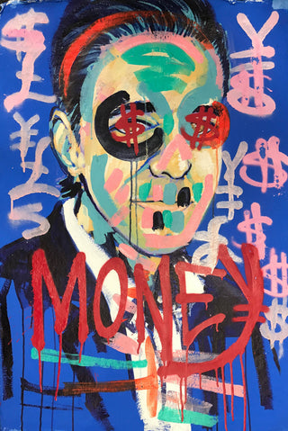 Bradley Theodore, Wall Street Collection 1, 2017 contemporary Works on Paper by the Caribbean Artist.